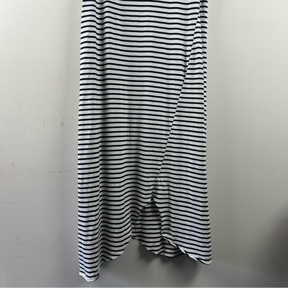Frank & Eileen Tee Lab Sleeveless Striped Maxi/Midi Dress Navy & White - Picture 5 of 10